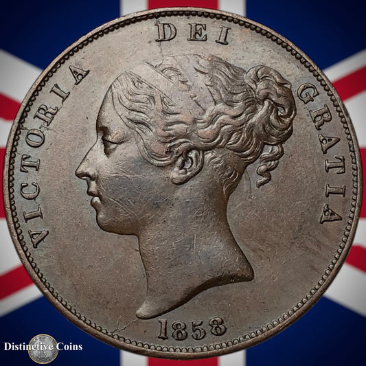 Great Britain 1858 Penny 1d GB6149