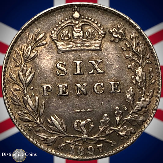 Great Britain 1897 Six Pence GB2790