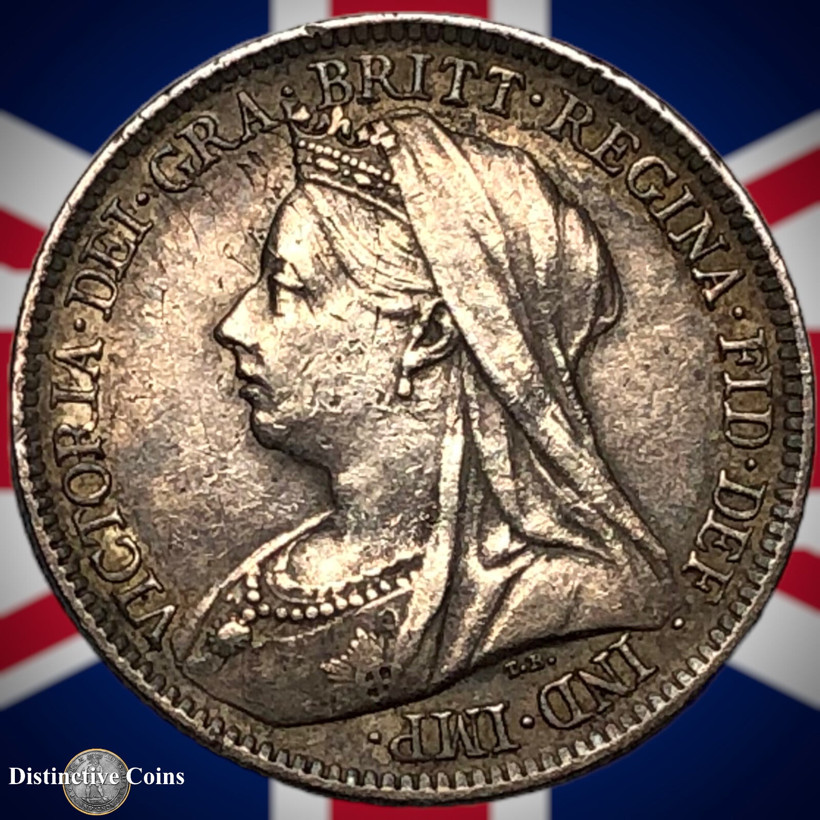 Great Britain 1900 Six Pence GB1474