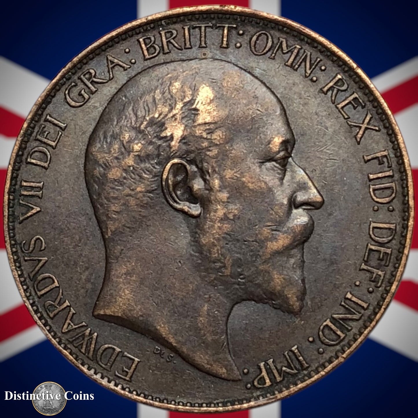 Great Britain 1908 Half Penny 1/2d GB5822