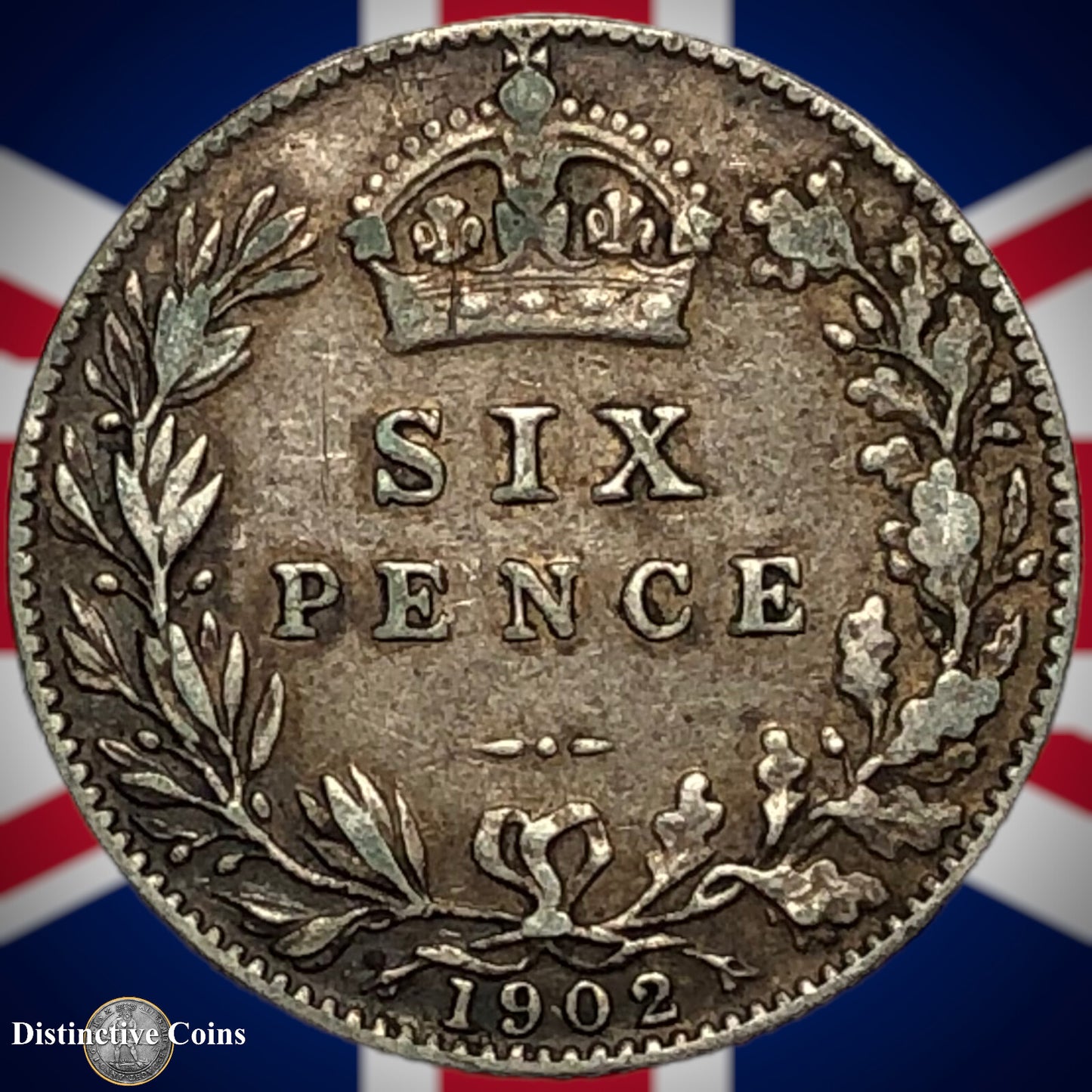 Great Britain 1902 Six Pence GB1499