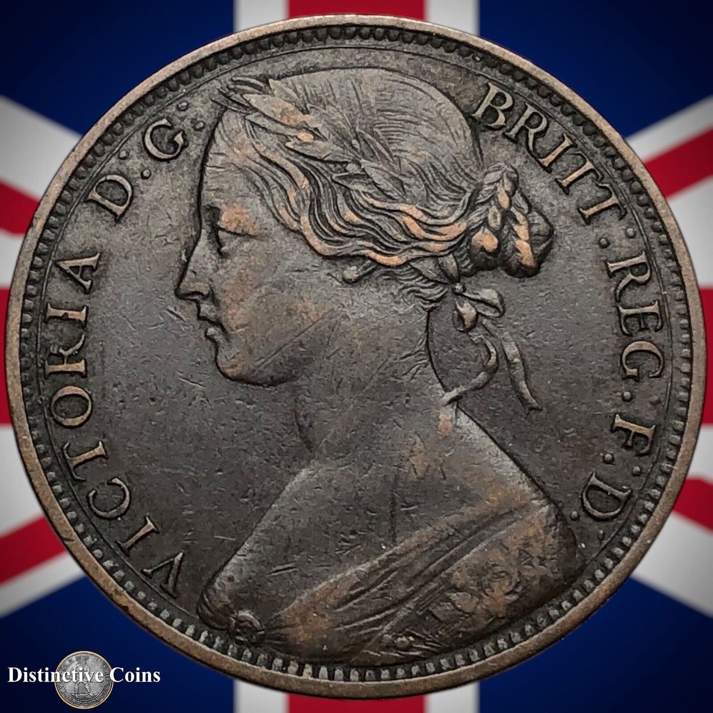 Great Britain 1863 Penny 1d GB6253