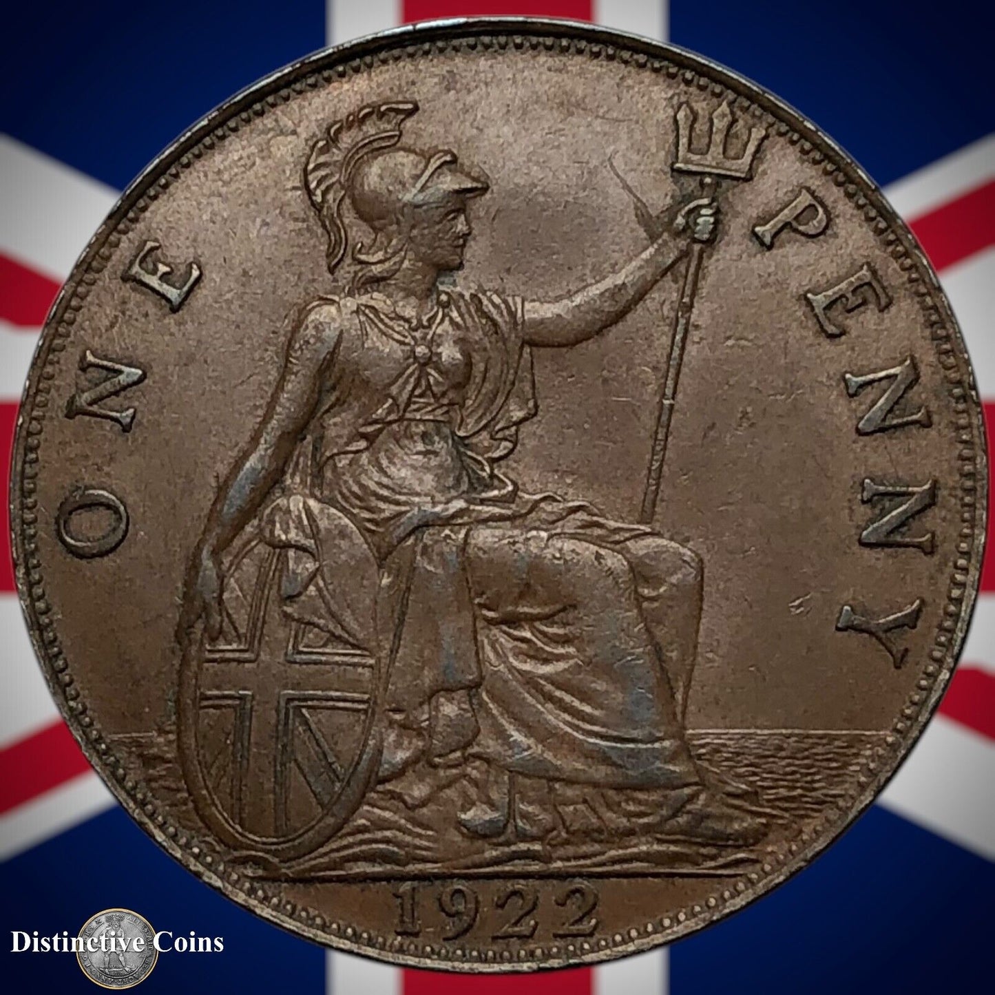 Great Britain 1922 Penny 1d GB7013
