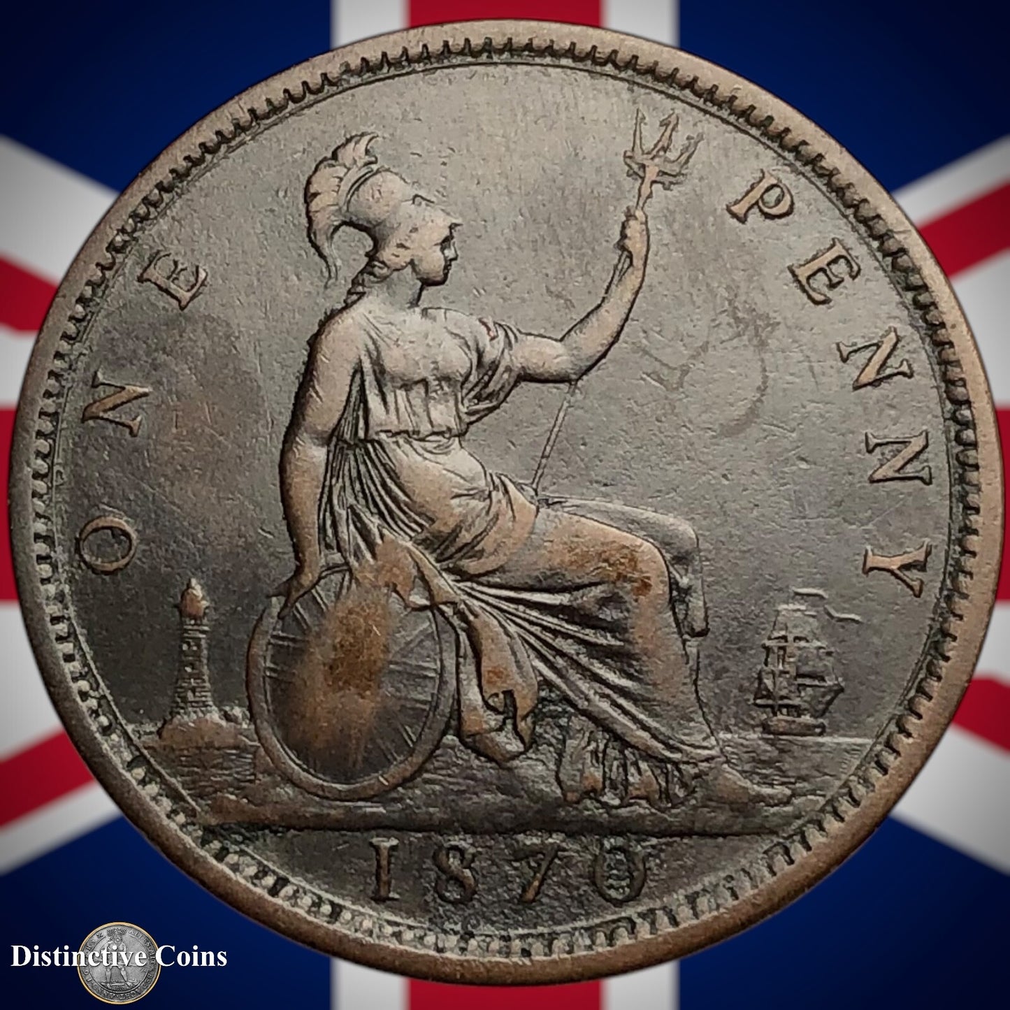 Great Britain 1870 Penny 1d GB6312