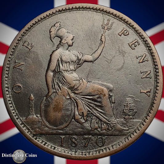 Great Britain 1870 Penny 1d GB6312