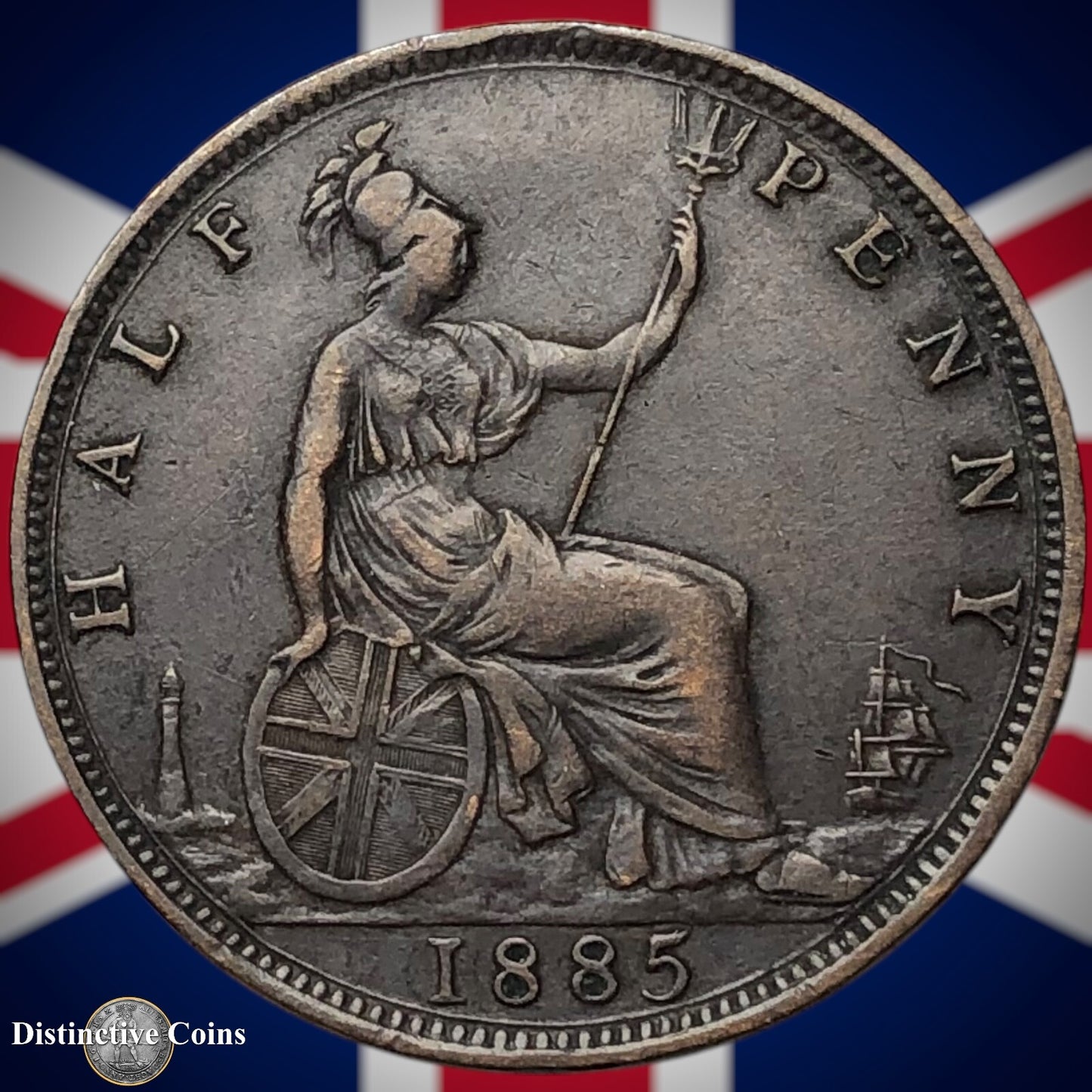 Great Britain 1885 Half Penny 1/2d GB5573