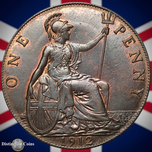 Great Britain 1912 Penny 1d GB6776