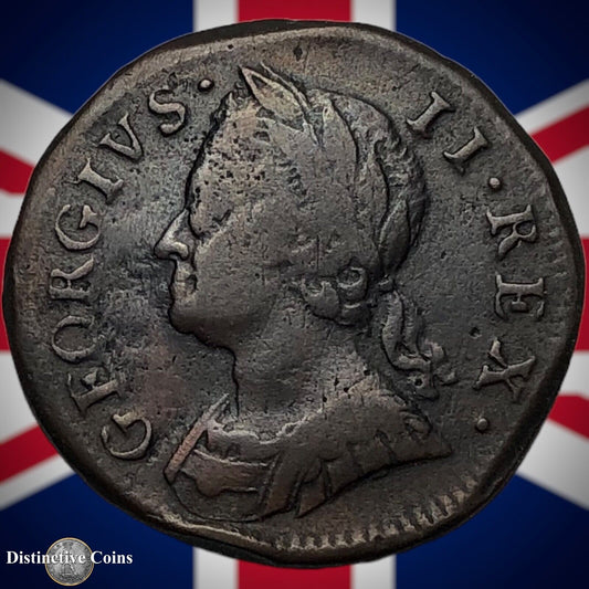 Great Britain 1749 Farthing 1/4d GB3175