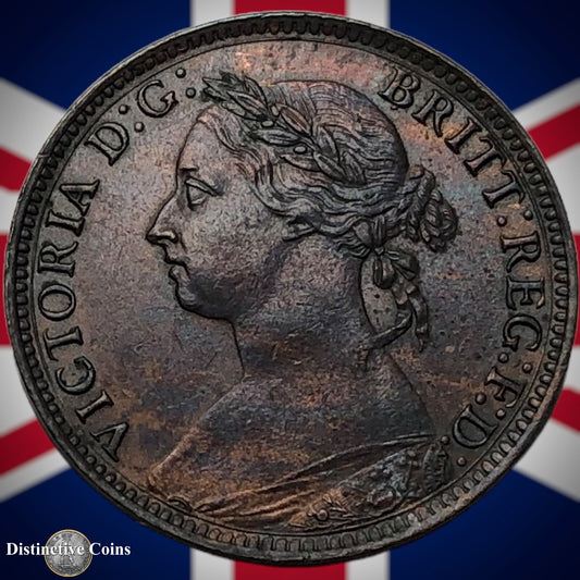 Great Britain 1886 Farthing 1/4d GB4235