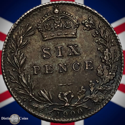 Great Britain 1900 Six Pence GB1483