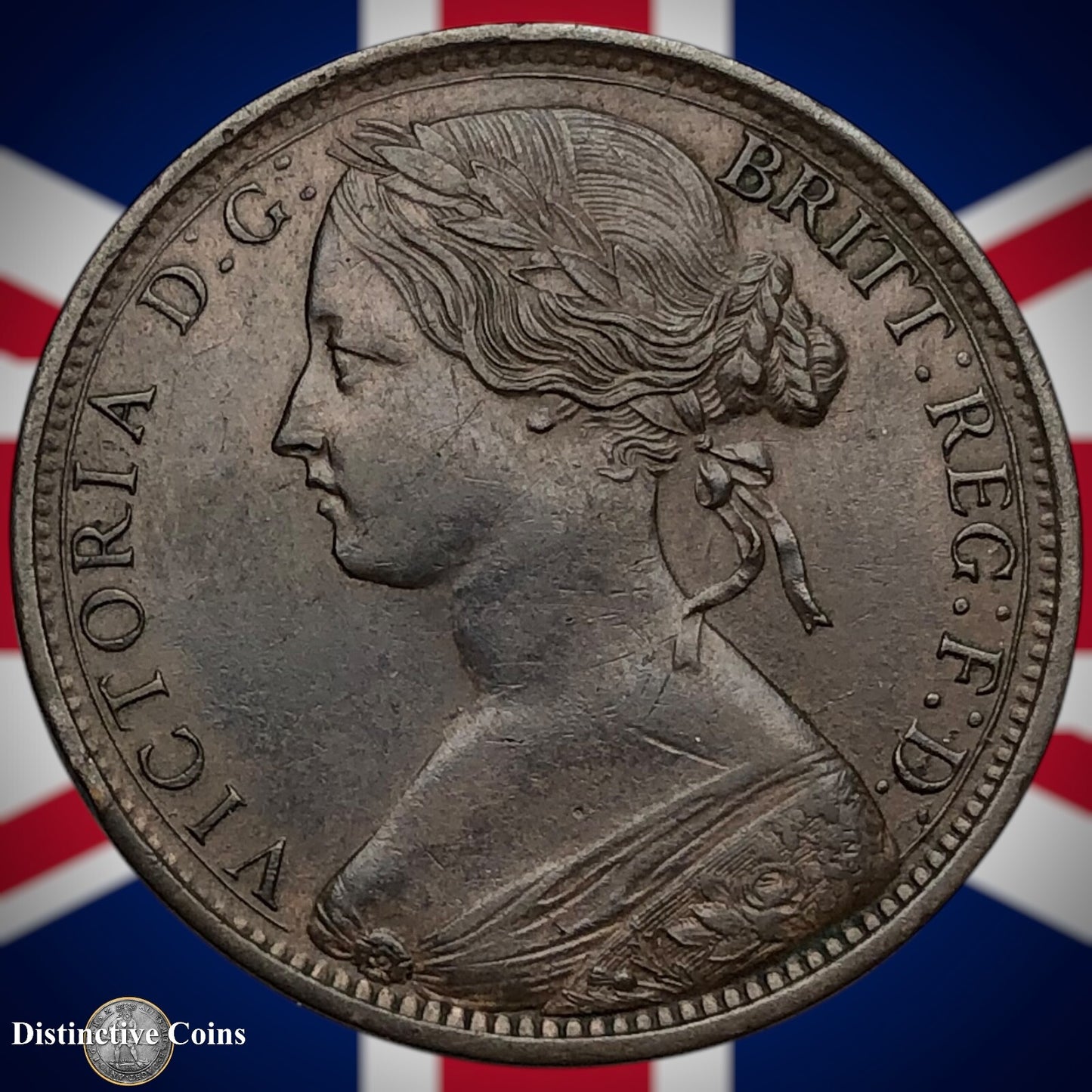 Great Britain 1862 Penny 1d GB6234