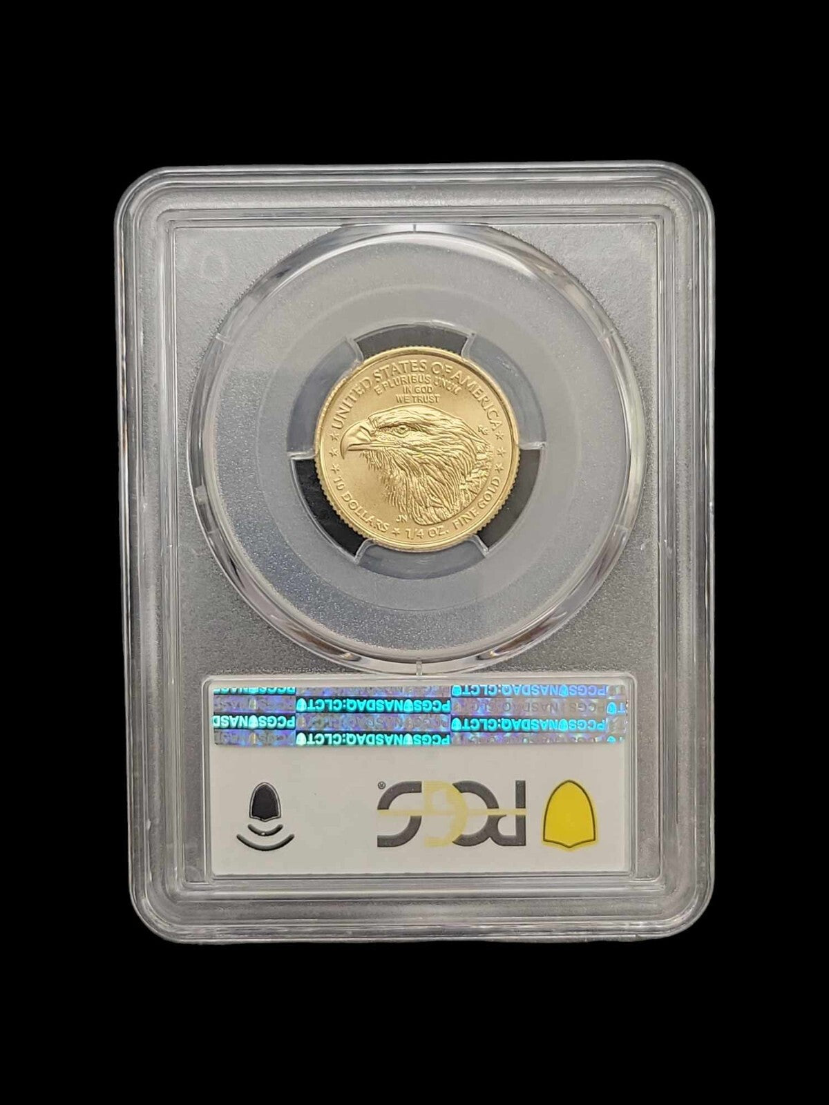 2021-W $10 Gold American Eagle Type 2 Unfinished Proof Dies PCGS MS69 USG1