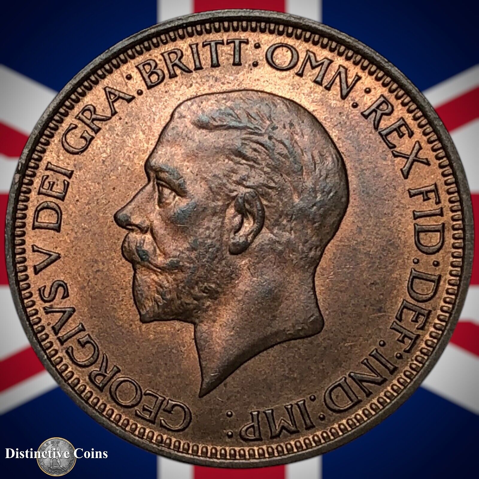 Great Britain 1936 Half Penny 1/2d GB5996