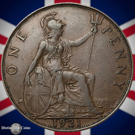 Great Britain 1921 Penny 1d GB6969