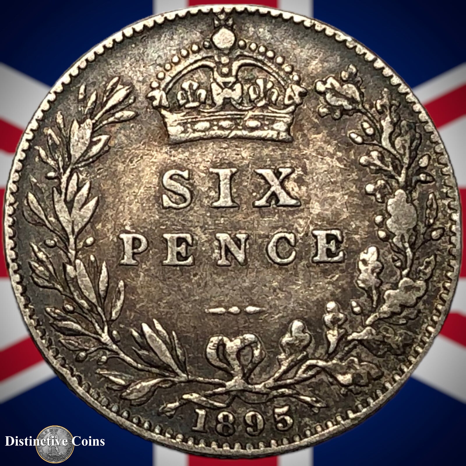 Great Britain 1895 Six Pence GB2781