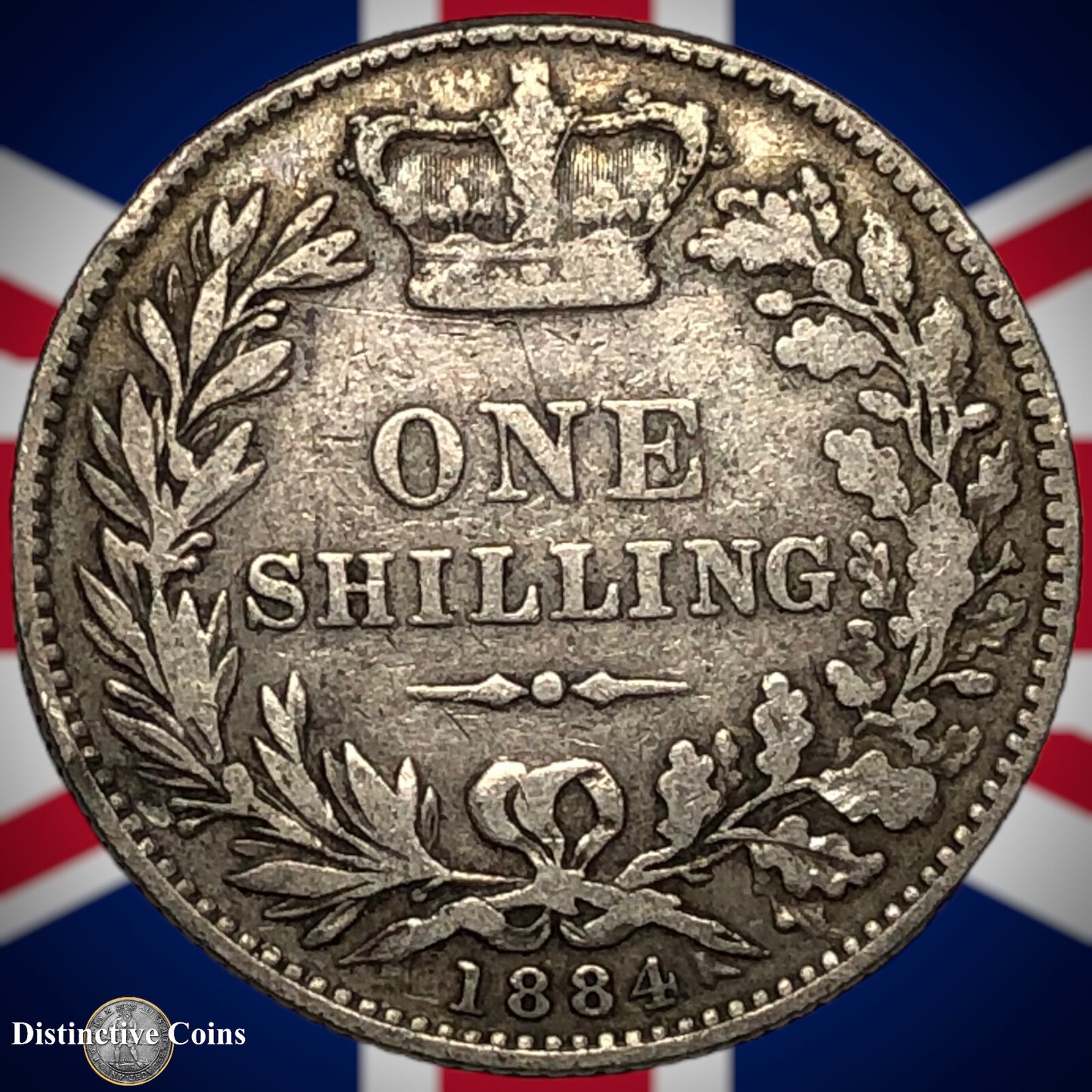 Great Britain 1884 British One Shilling GB0441
