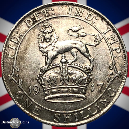 Great Britain 1917 One Shilling GB0994