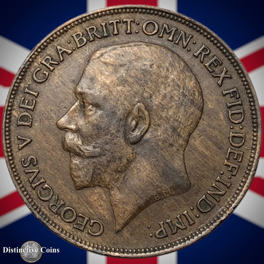 Great Britain 1920 Penny 1d GB6945