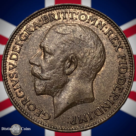 Great Britain 1925 Farthing 1/4d GB4808