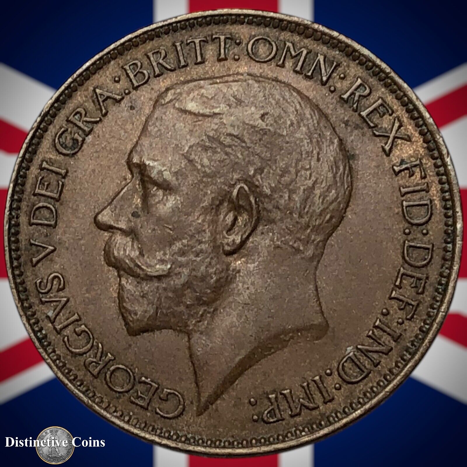 Great Britain 1924 Half Penny 1/2d GB5904