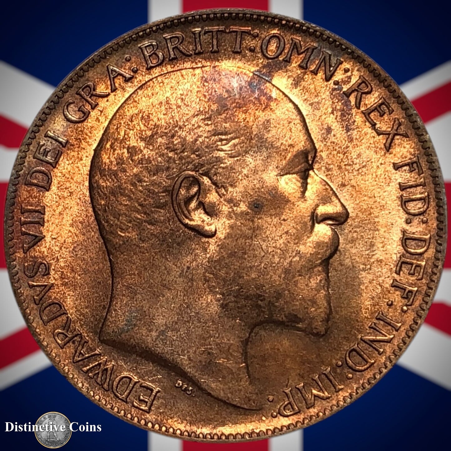 Great Britain 1909 Penny 1d GB6718