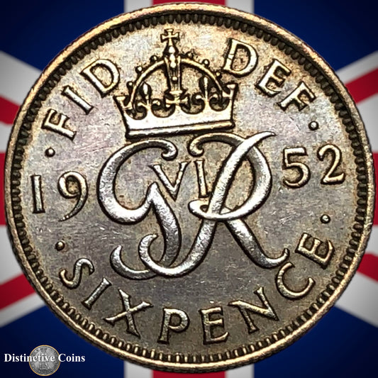 Great Britain 1952 Six Pence GB1795