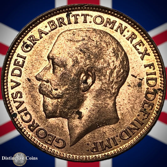 Great Britain 1924 Farthing 1/4d GB4783