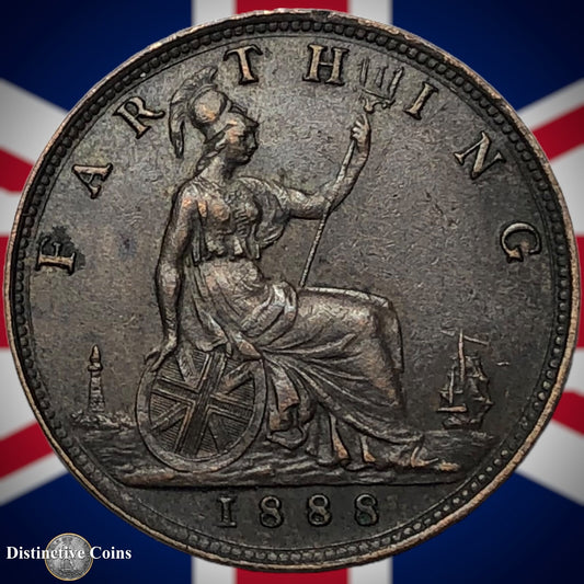 Great Britain 1888 Farthing 1/4d GB4257