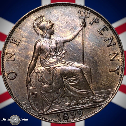 Great Britain 1899 Penny 1d GB6607