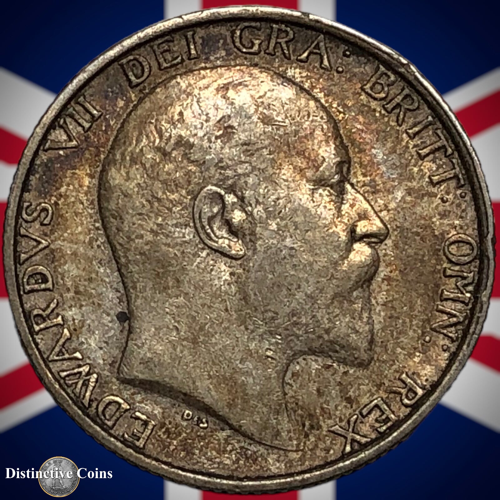 Great Britain 1907 British One Shilling GB0838