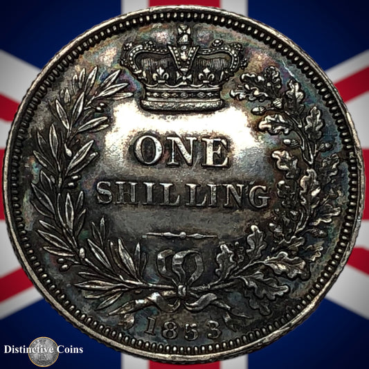 Great Britain 1853 British One Shilling GB0223