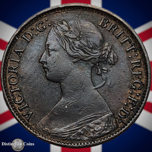 Great Britain 1860 Farthing 1/4d GB3485