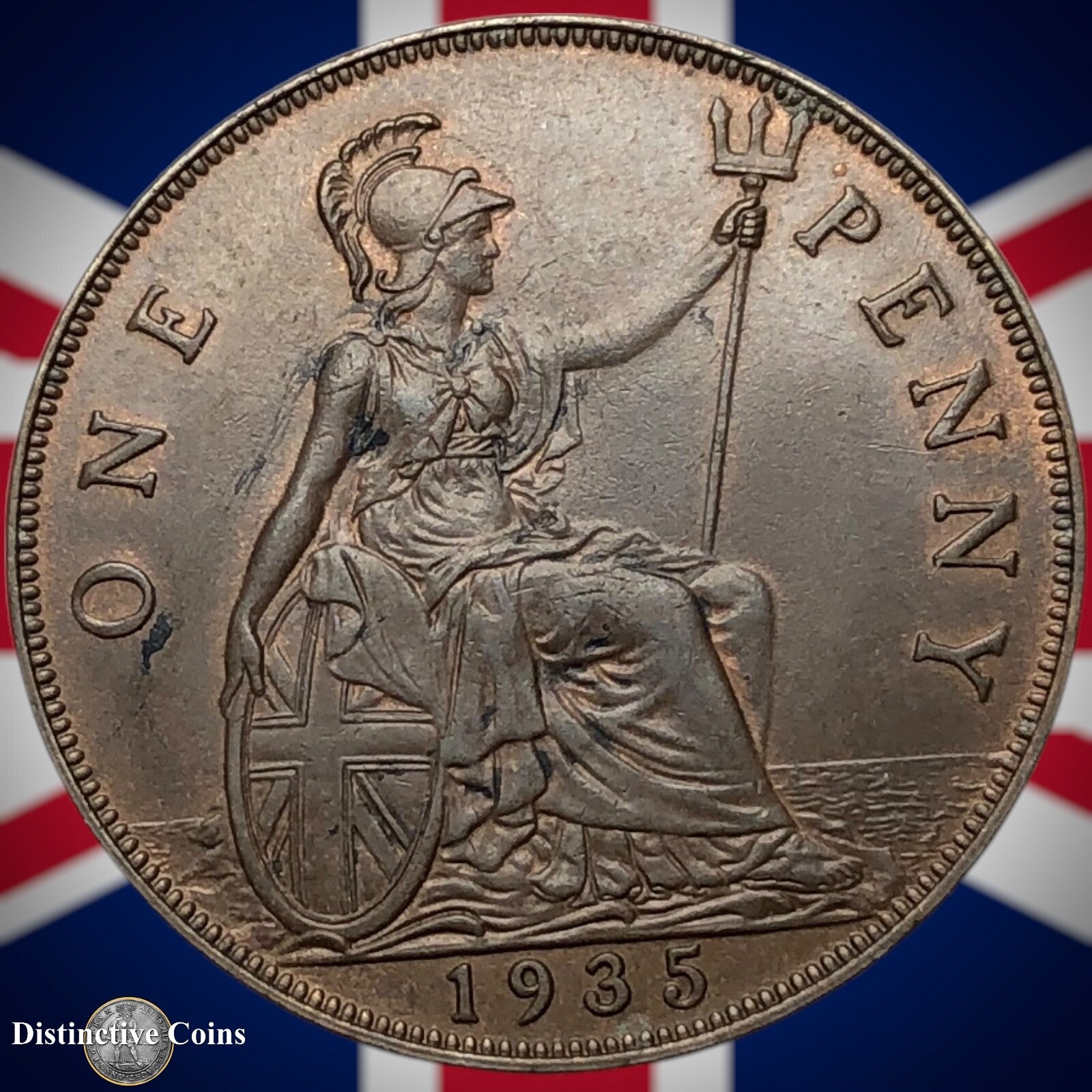 Great Britain 1935 Penny 1d GB7163