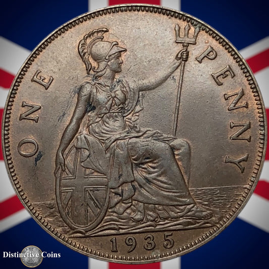 Great Britain 1935 Penny 1d GB7163