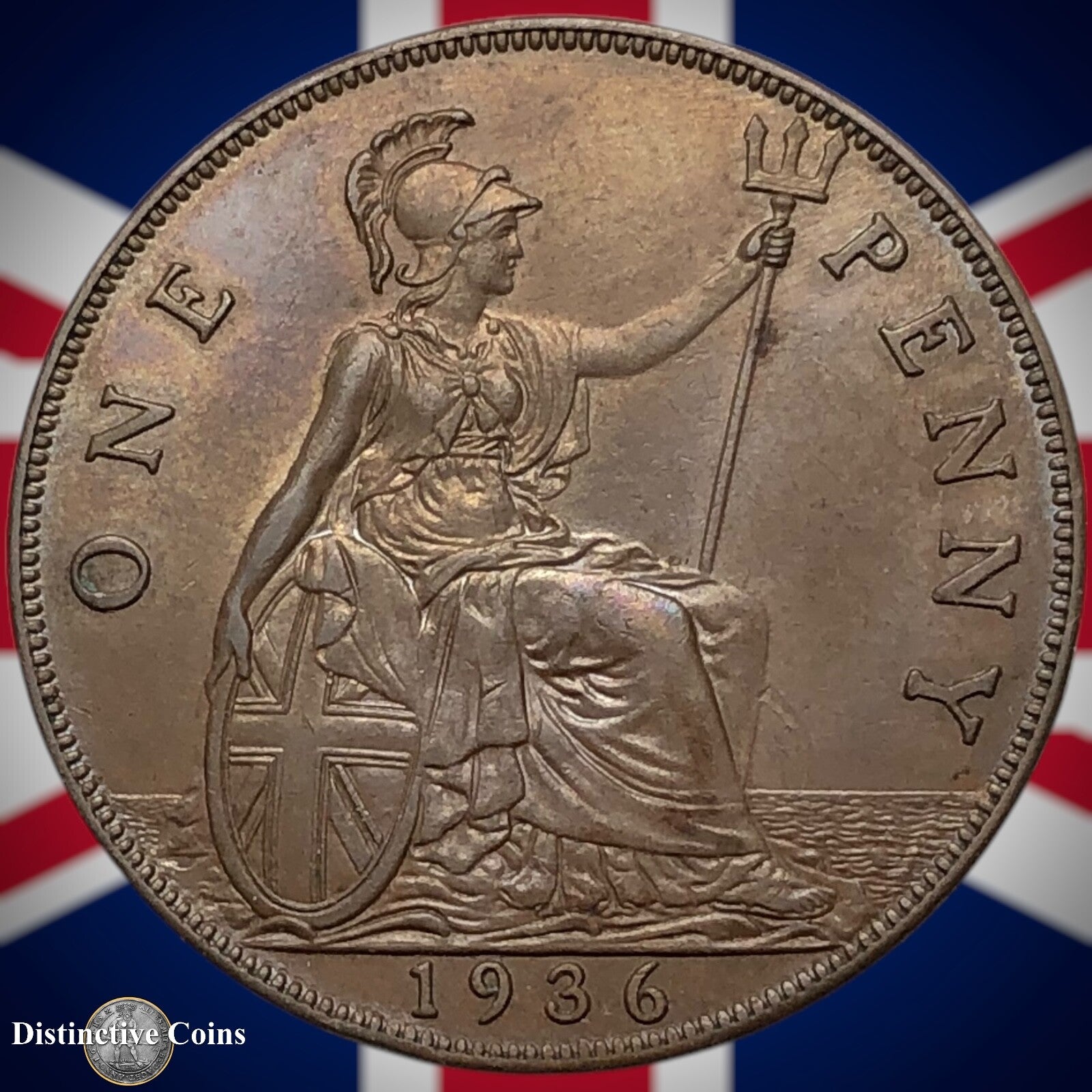 Great Britain 1936 Penny 1d GB7177