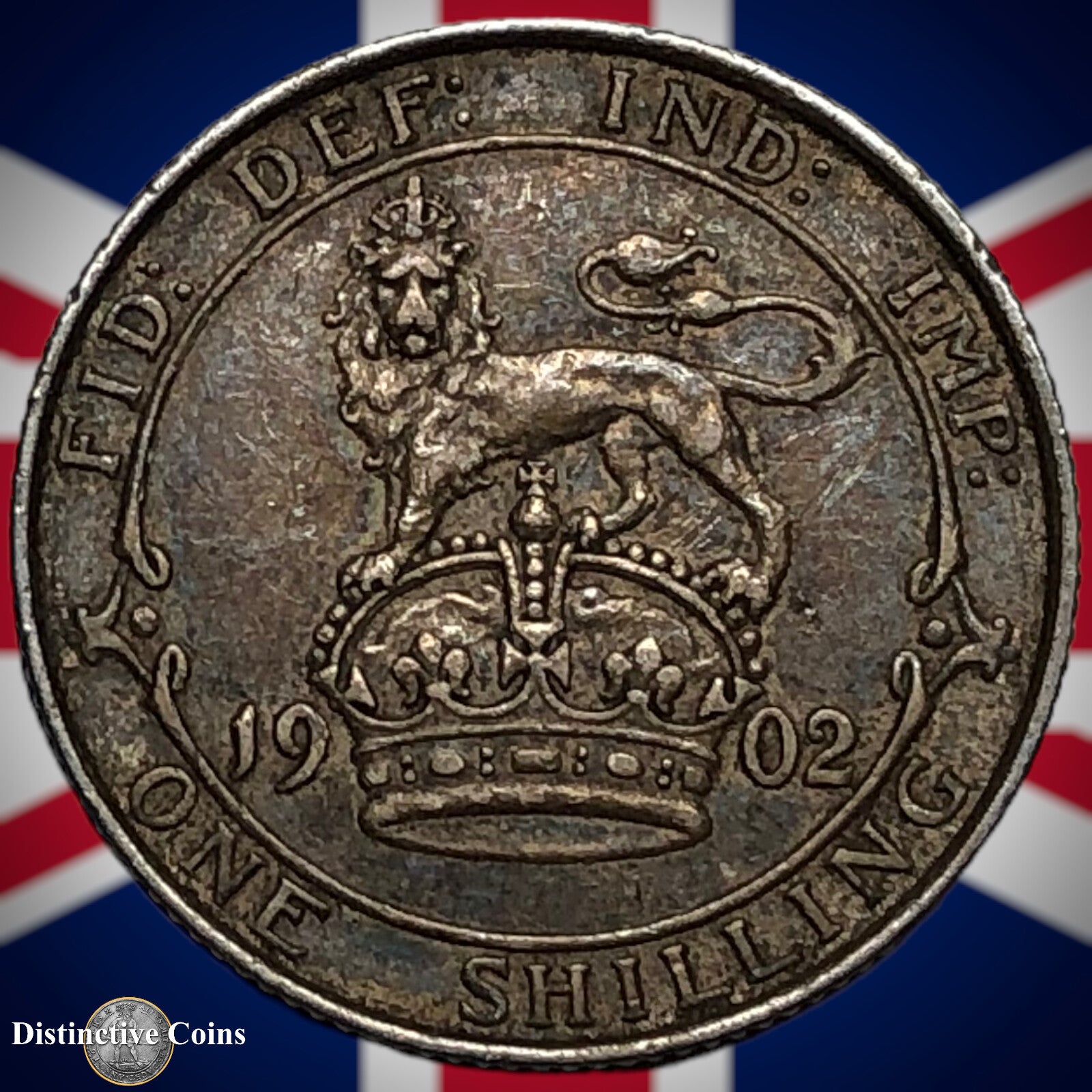 Great Britain 1902 British One Shilling GB0753