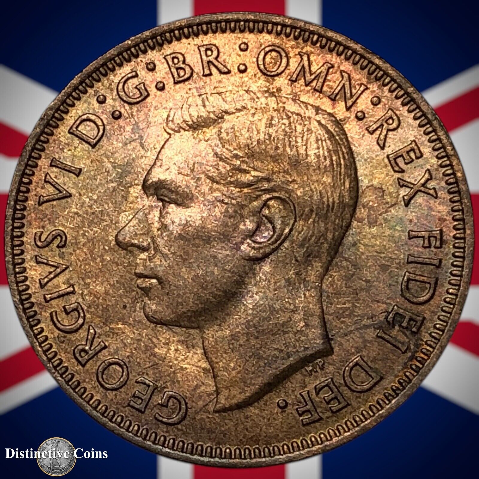 Great Britain 1949 Half Penny 1/2d GB6063