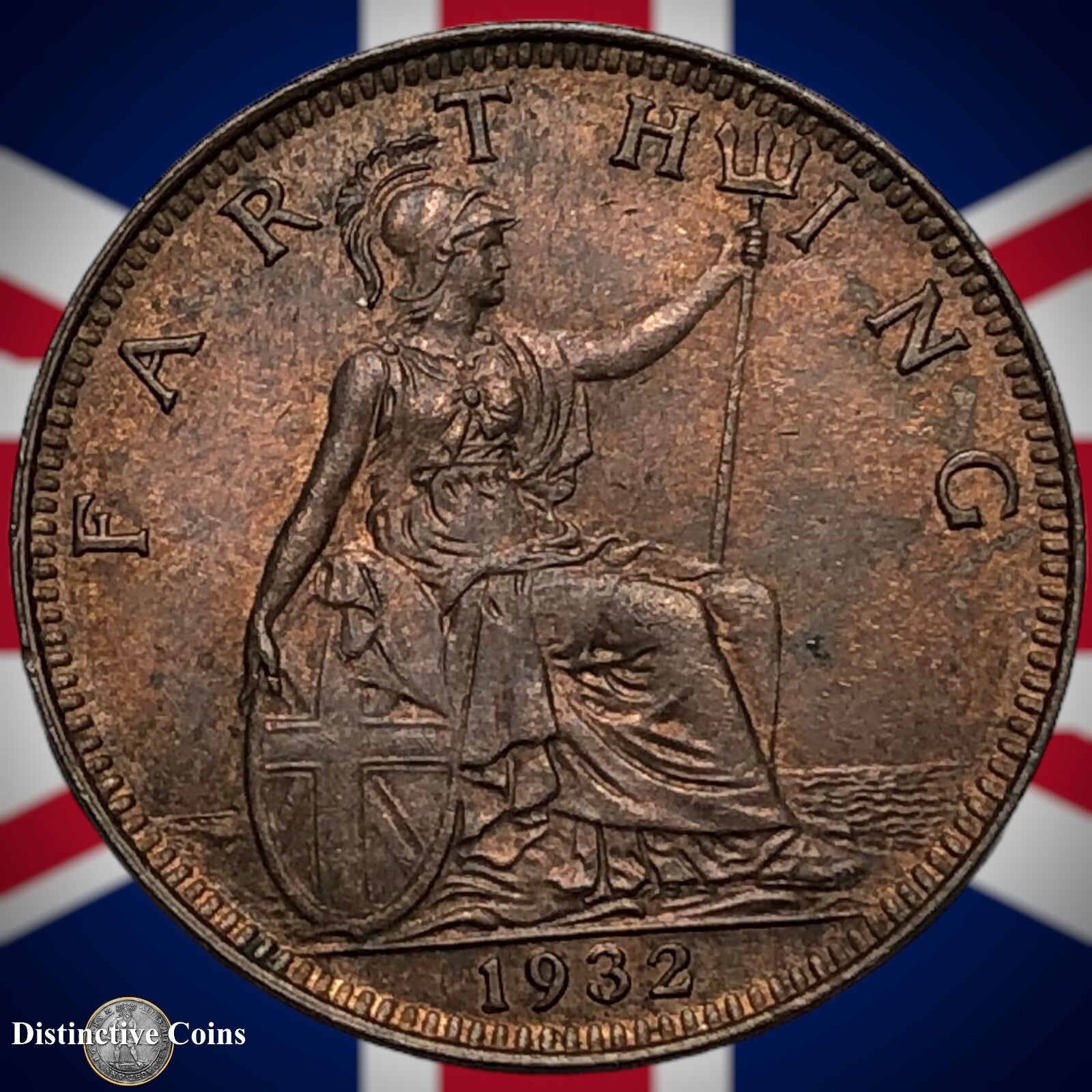 Great Britain 1932 Farthing 1/4d GB4918