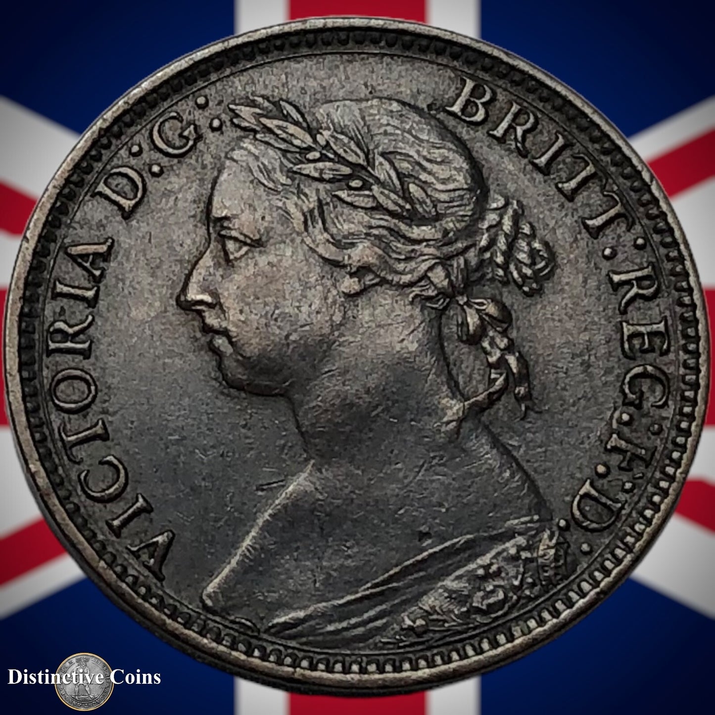 Great Britain 1882 H Farthing 1/4d GB4042