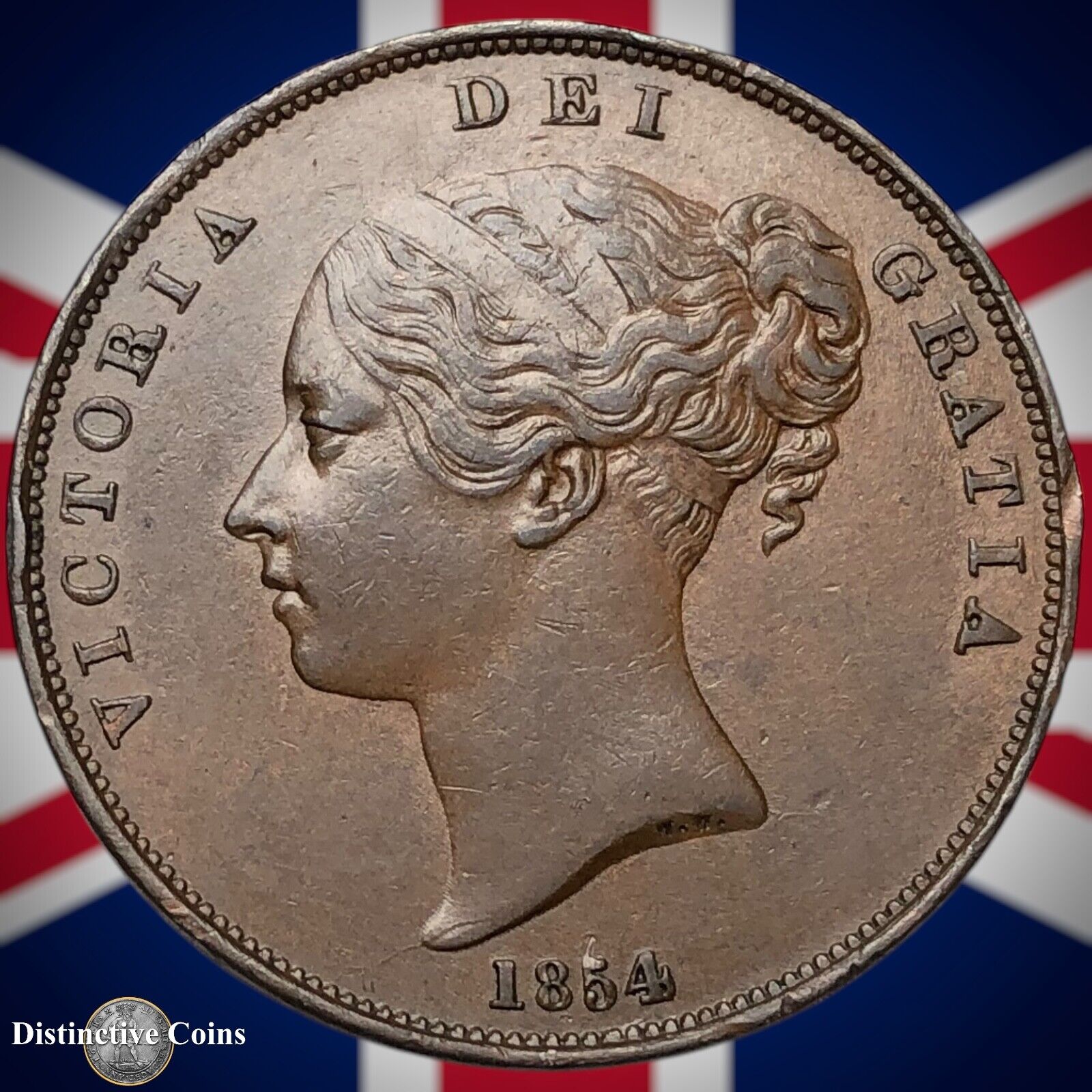 Great Britain 1854 Penny 1d GB6139