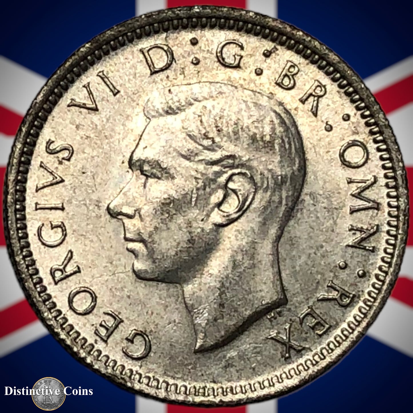 Great Britain 1943 Six Pence GB1739