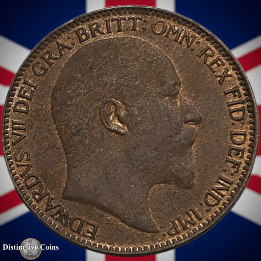 Great Britain 1909 Farthing 1/4d GB4620