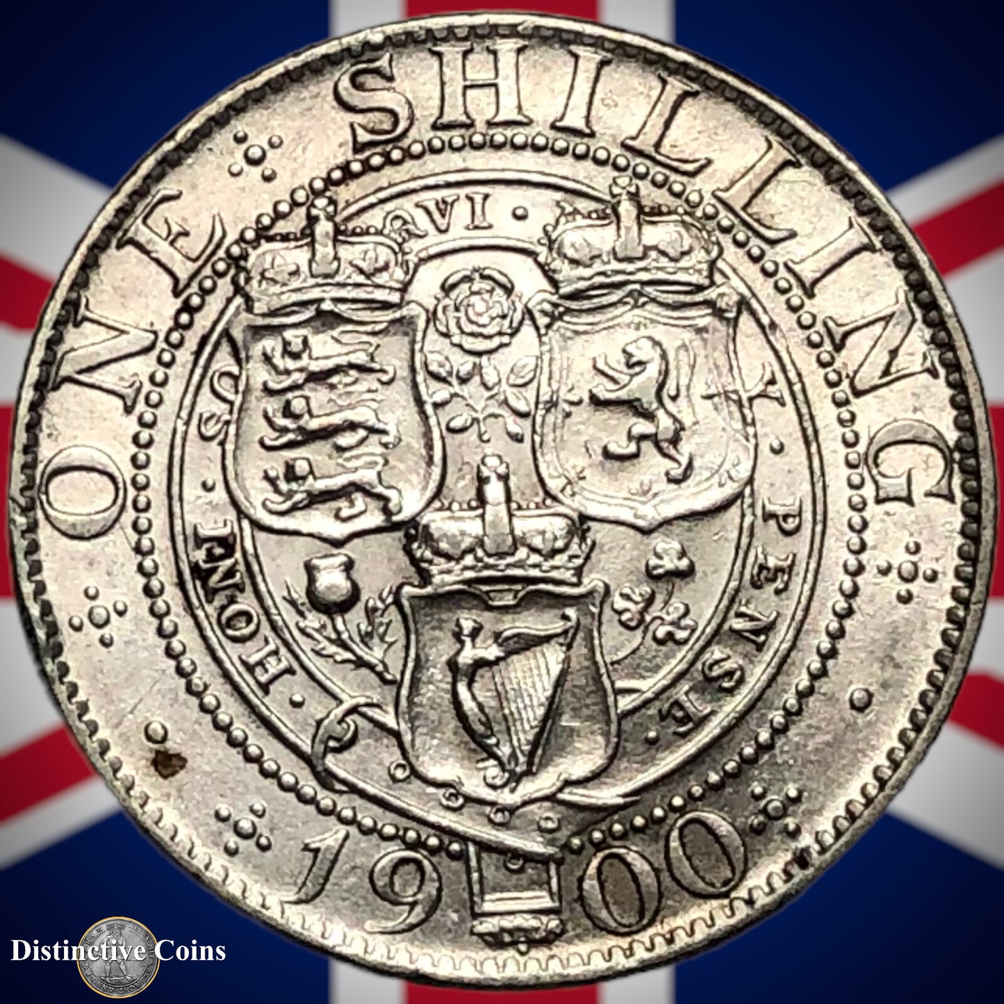 Great Britain 1900 British One Shilling GB0733