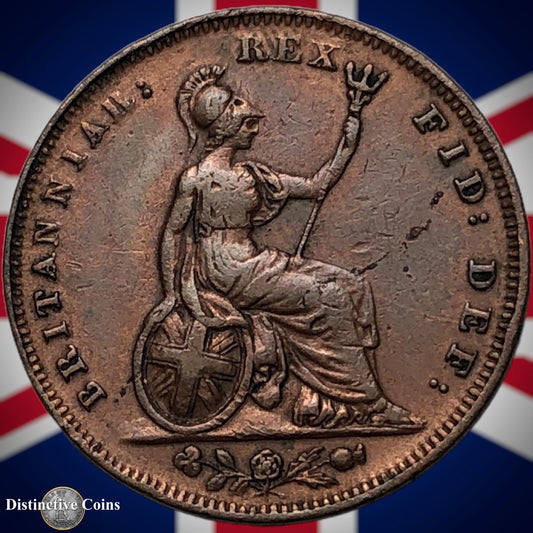 Great Britain 1831 Farthing 1/4d GB3349