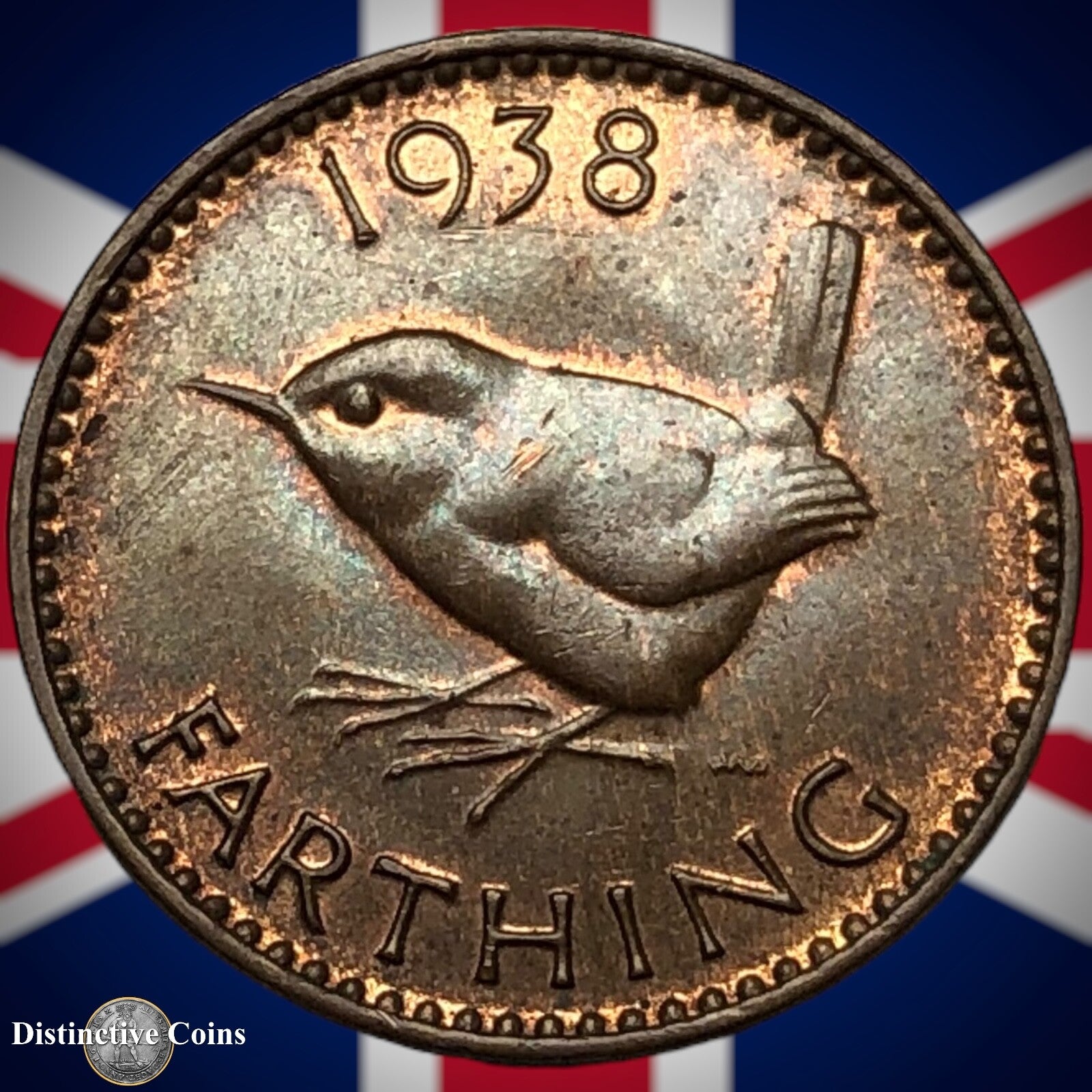 Great Britain 1938 Farthing 1/4d GB5000