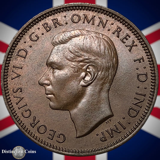 Great Britain 1947 Half Penny 1/2d GB6045