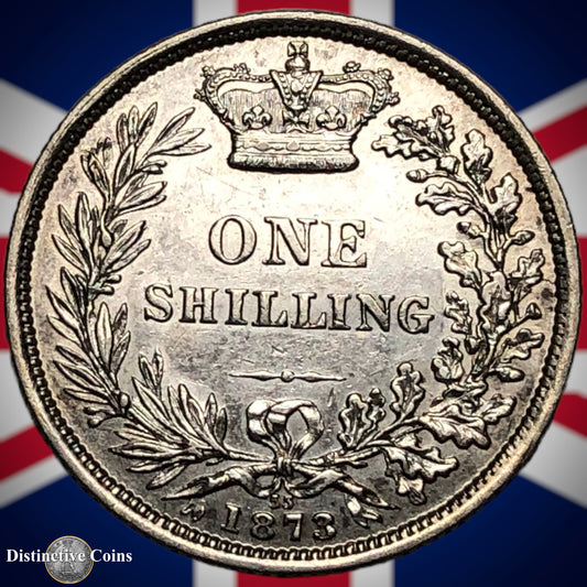 Great Britain 1873 British One Shilling GB0339