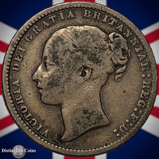 Great Britain 1872 British One Shilling GB0323