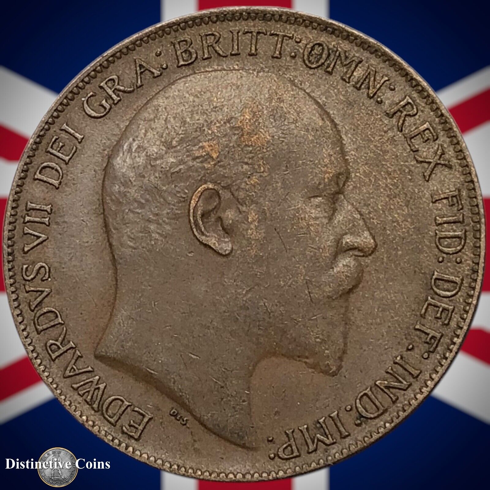 Great Britain 1909 Penny 1d GB6712