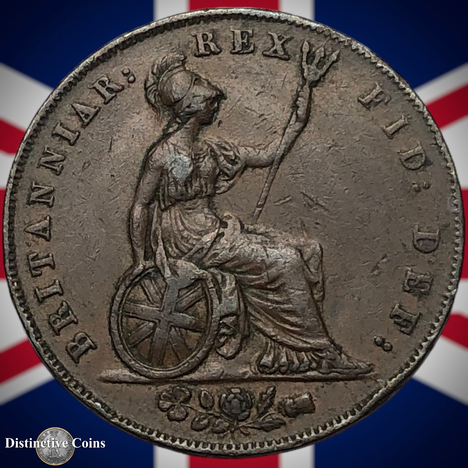 Great Britain 1826 Half Penny 1/2d GB5203
